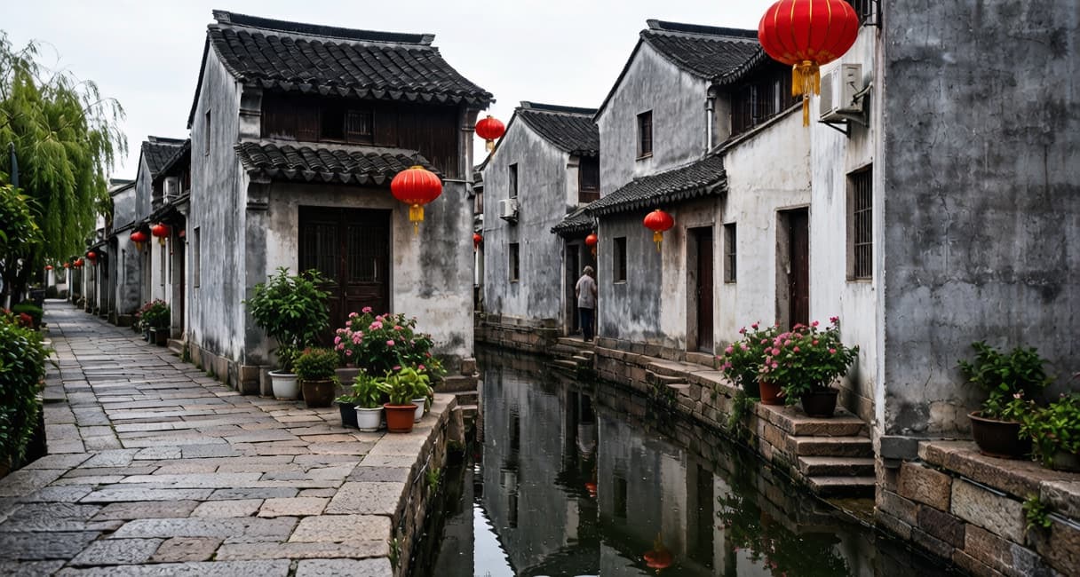 Zhujiajiao Water Town All-Inclusive Tour view 3